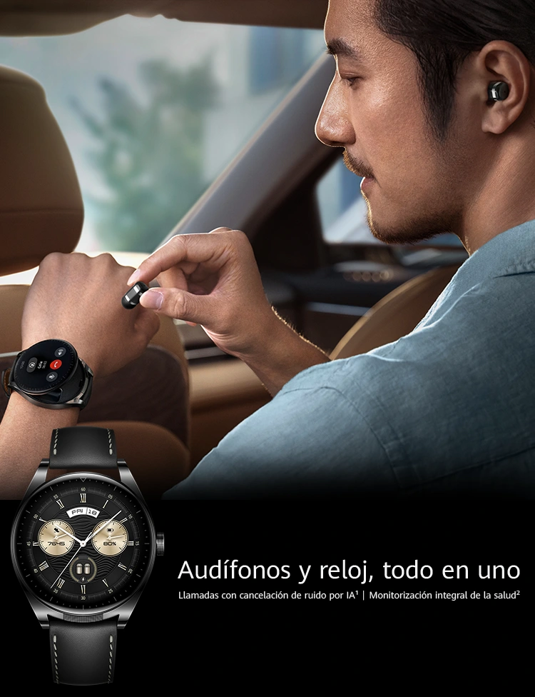 Reloj y audifonos discount huawei